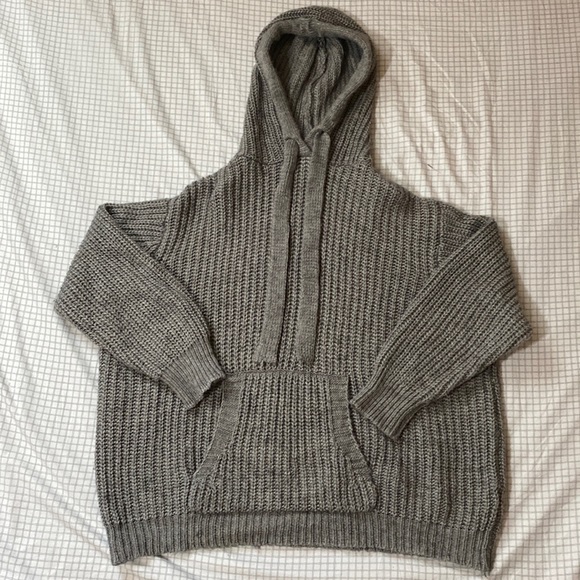 Nasty Gal Tops - Large Knit Nasty Gal Hoodie